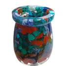 Spellbound Gemstone Mini Vase Crystal Mosaic