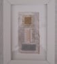 Cream Speckle Gold Silver & Naturals Handstitched Geometric Small Art Pictures - Image 9