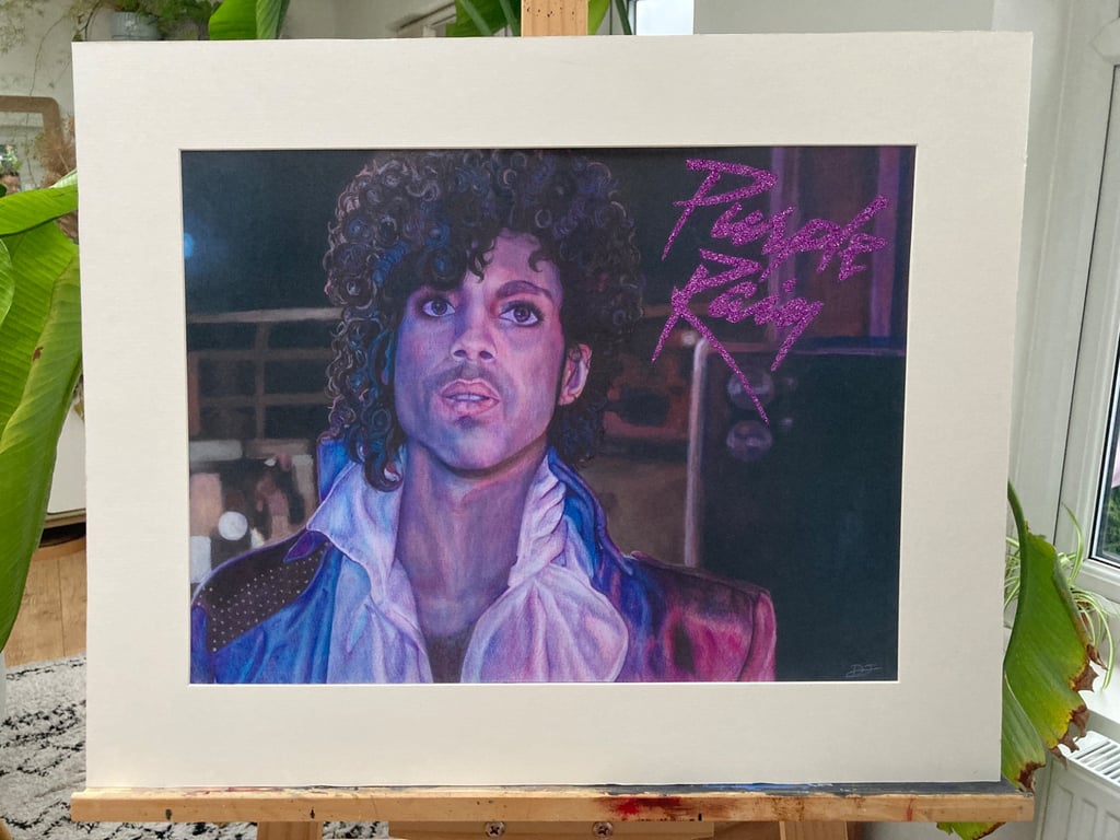 Prince Purple Rain - Original Art Print 