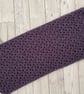 Purple Infinity Scarf - Handmade - Crochet - Practical Gifts for Her - Image 5