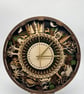 Intricately Laser-Cut All-Season Clock