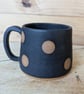 Spotty black toasted mugs - Image 3