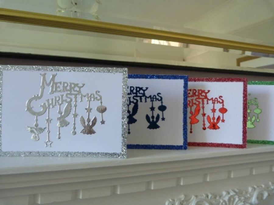 Pack of 4 Angel Christmas Cards