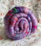 Wool Art Batt - "Wildflower"