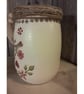 Emma Bridgewater Inspired Hand Painted and Decoupaged Love Birds Glass Storage J - Image 2