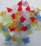 Destash lucite flower beads 2 sizes - Image 4