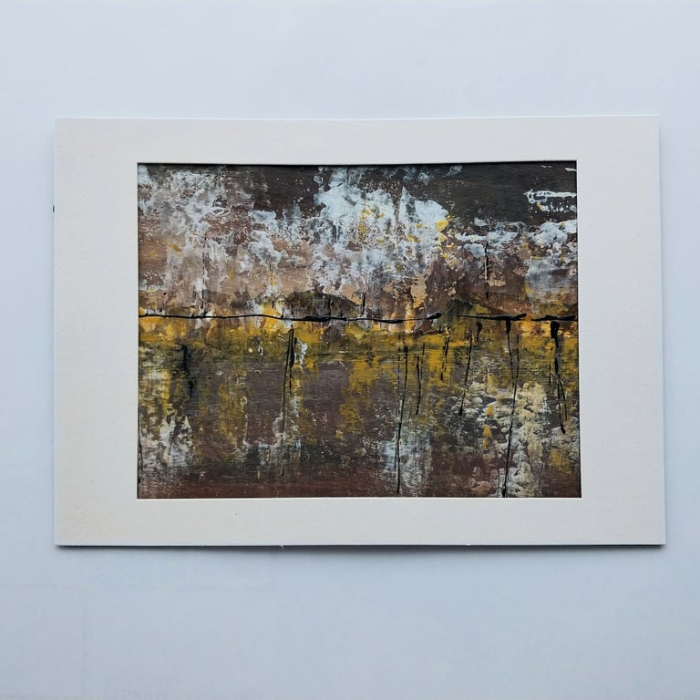 Golden Hour Acrylic Painting Original