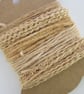 Small Golden Brown Onion Natural Dye Textured Thread Pack - Image 4