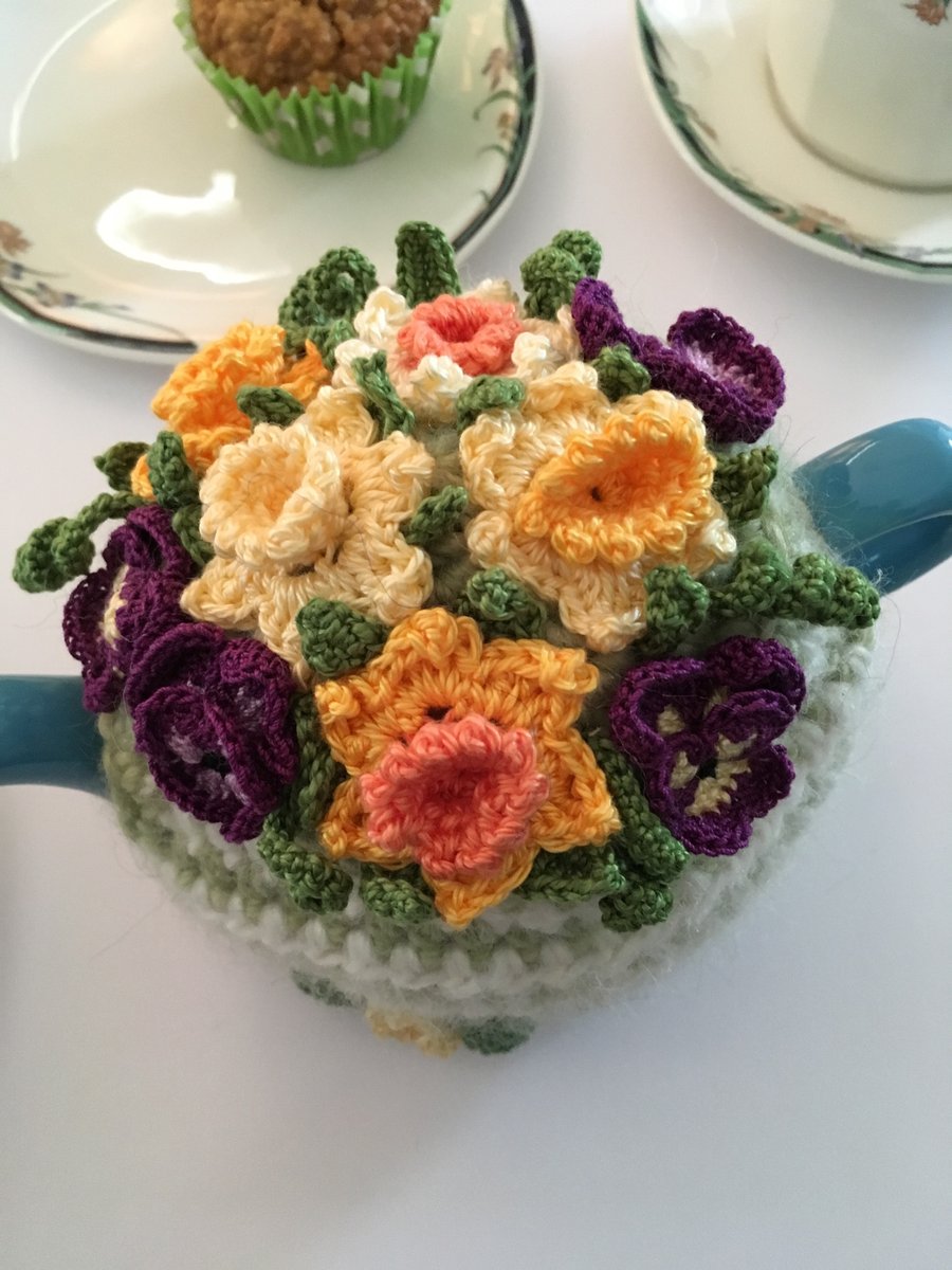 Spring tea cosy small cozy Mother’s Day gift tea lovers gift