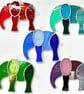 Stained Glass Elephant Suncatchers - Handmade Hanging Decoration  - Image 3