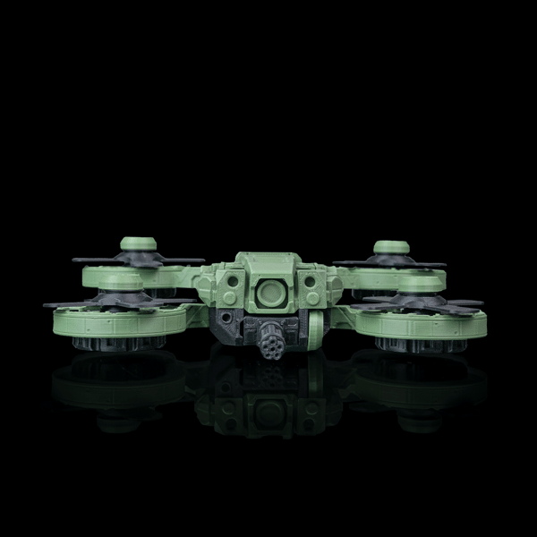 Futuristic Combat Drone HORNET – Buildable 3D Printed Sci-Fi Aircraft