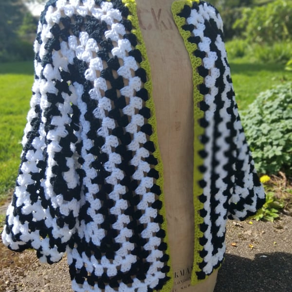 Mostly Monochrome Cardigan