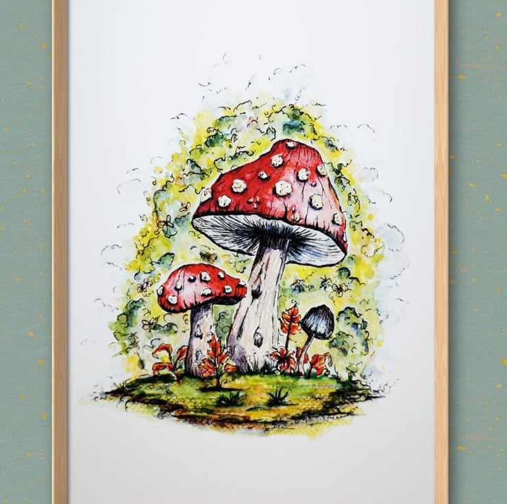 Illustration on Folksy