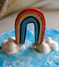 Upcycled rainbow and cloud trinket tin - Image 4