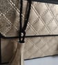 A pair of Handbag Style Gift Boxes - Black and Gold  - Image 3