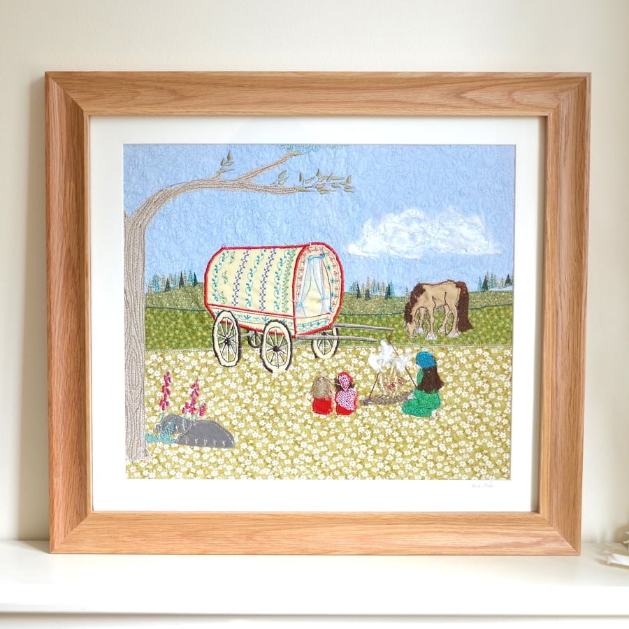 Gypsy caravan picture