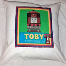 Toby the Tram Engine Cushion