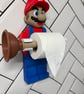 Lego style Mario Toilet paper holder 