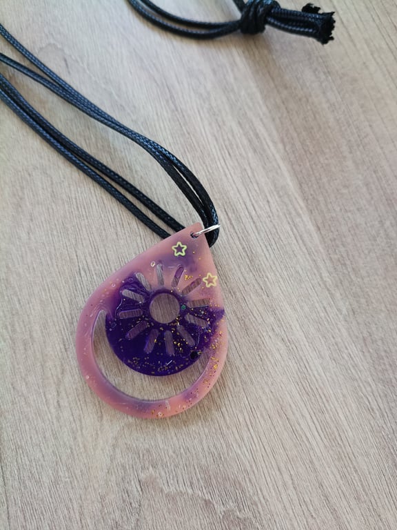 Beautiful handmade necklaces resin one of gift birthday Christmas Pretty