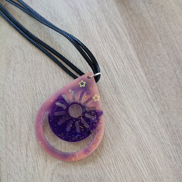 Beautiful handmade necklaces resin one of gift birthday Christmas Pretty