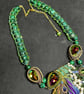 Peacock Bead Embroidery - Image 5