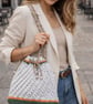 Handmade Crochet Bag – Boho Shoulder Bag in Various Colours - Image 4