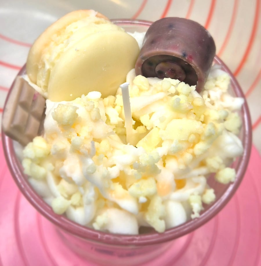 Image of  Gelato Ice Cream Sundae Scented Candle 