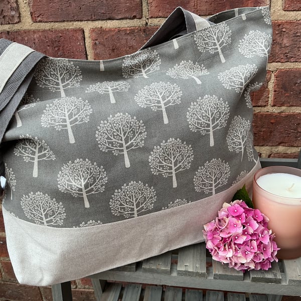 Mulberry Trees Organiser Two Tone Shopper