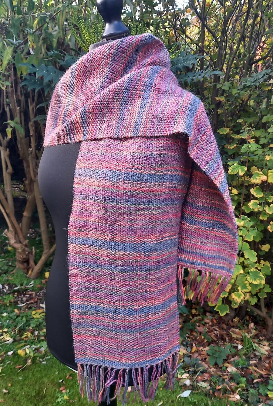 Handwoven Merino Alpaca Scarf