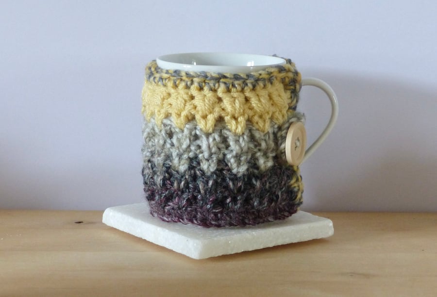 Crocheted Mug Cosy