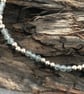 Blue as the Ocean - Sterling Silver & Turquoise beaded  bracelet stack - Image 4