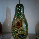 British Butterflies Gourd Lamp