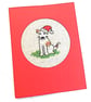 5 Mini Schnauzer.Jack Russell.Boarder. Fox Terriers Christmas Cross Stitch Cards - Image 2