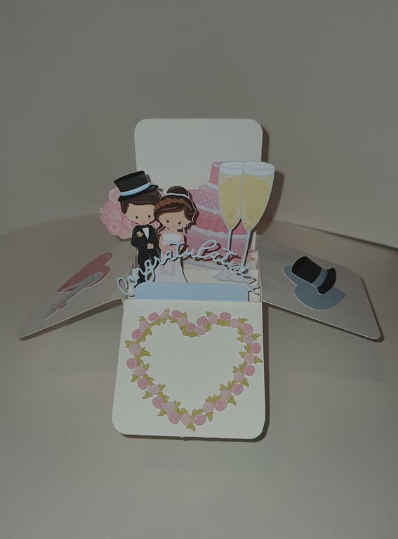 Wedding Box Card - can be personalised 