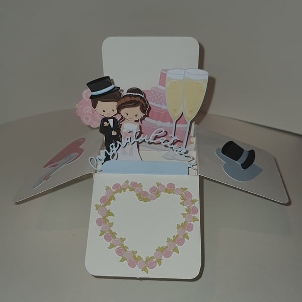 Wedding Box Card - can be personalised 