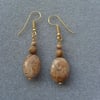 Picture Jasper Earrings