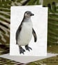 Exclusive Handmade Penguin In The Snow Christmas Cards  - Image 1
