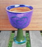 Traditional design stoneware and delightful Wine goblets - Image 3