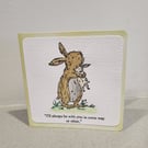 Handmade motivational greeting card,  