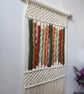 Macrame wall hanging - Autumn coloured Macrame tapestry  - Image 3