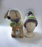 Dog snood with matching owner hat