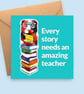 Teacher Appreciation Card with Guinea Pig - End of Term School Gift