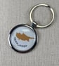 Cyprus Flag Keyring