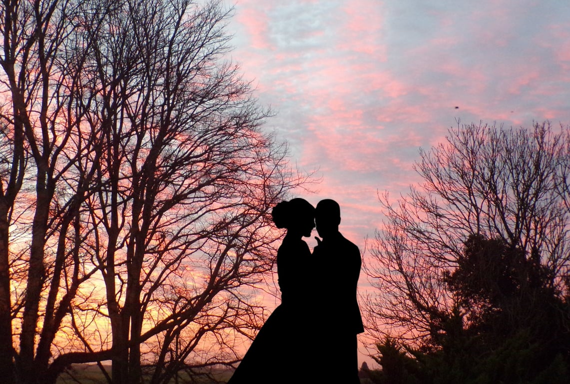 Romantic Couple Card A5 