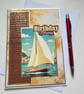 SOLD: Nautical Birthday Card for Him - Handmade Sailing Boat Birthday Card - Image 10