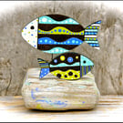 Wooden Fish Sculpture