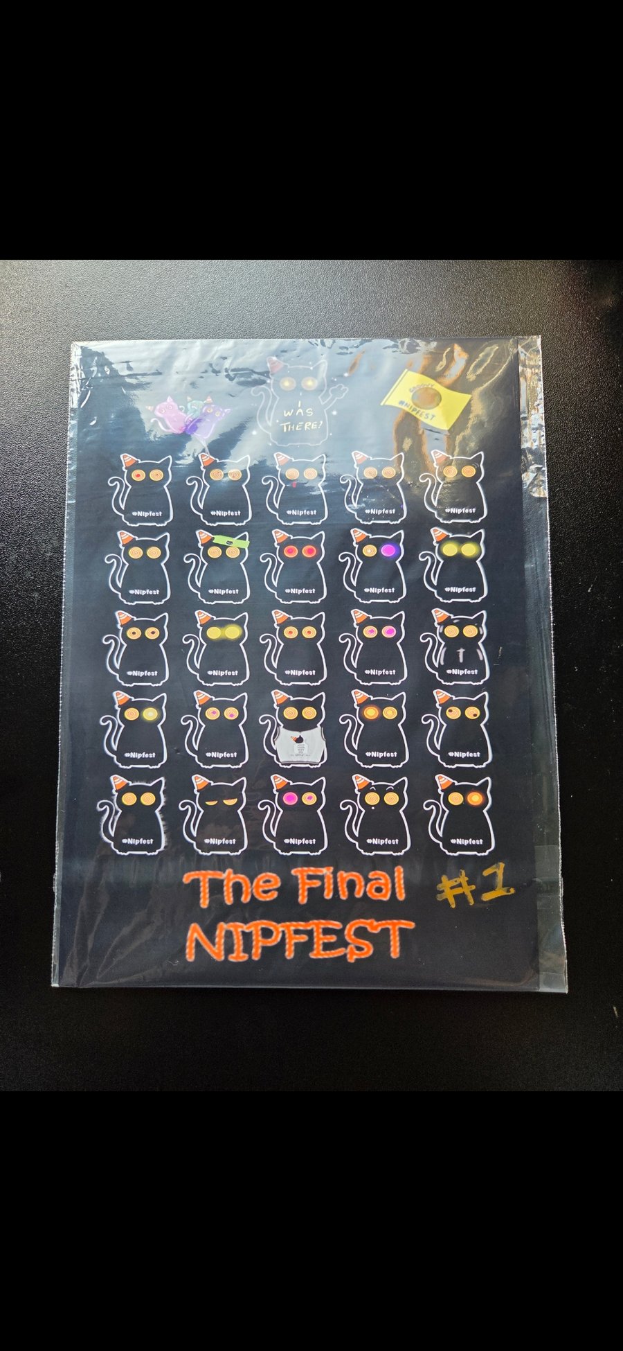 Nipfest limited edition collectors item - A5 card