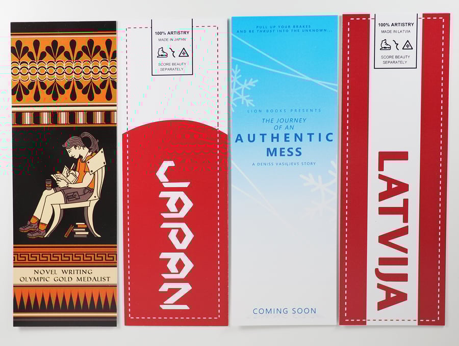 Champéry Bookmark Bundle of Four