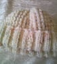 Cream with Primary Coloured Flecks baby Hat - Image 2