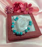 Turquoise & Crackle Clear Quartz Jewellery Set - Image 3